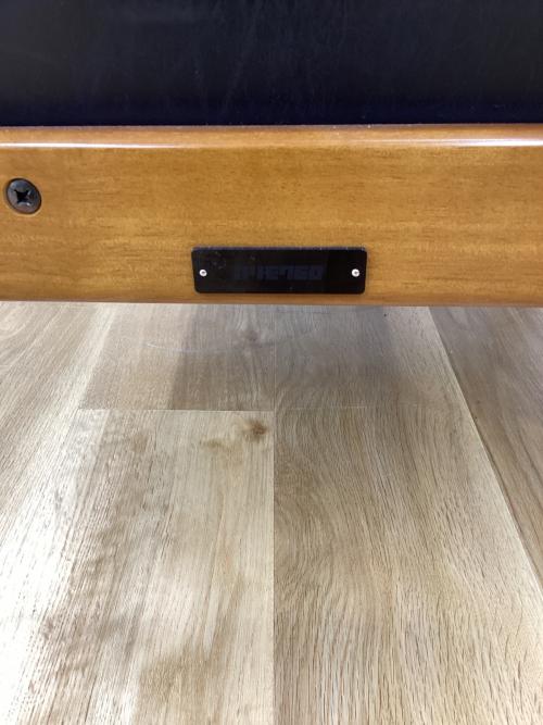 カリモク60 (カリモクロクマル) Kチェア ブラウン×ブラック １シーター