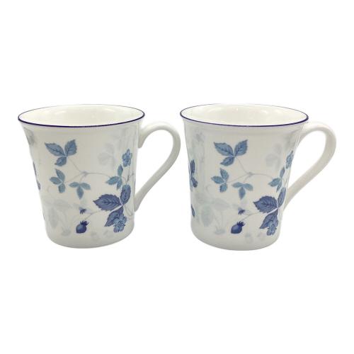Wedgwood (ウェッジウッド) マグカップ ストロベリーインクブルー 2Pセット