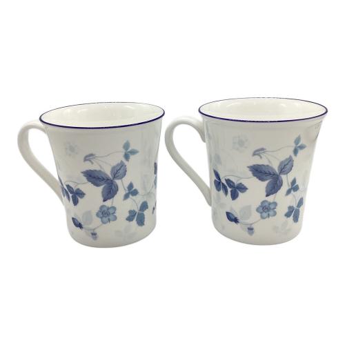 Wedgwood (ウェッジウッド) マグカップ ストロベリーインクブルー 2Pセット