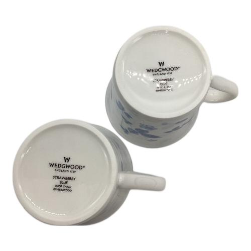Wedgwood (ウェッジウッド) マグカップ ストロベリーインクブルー 2Pセット