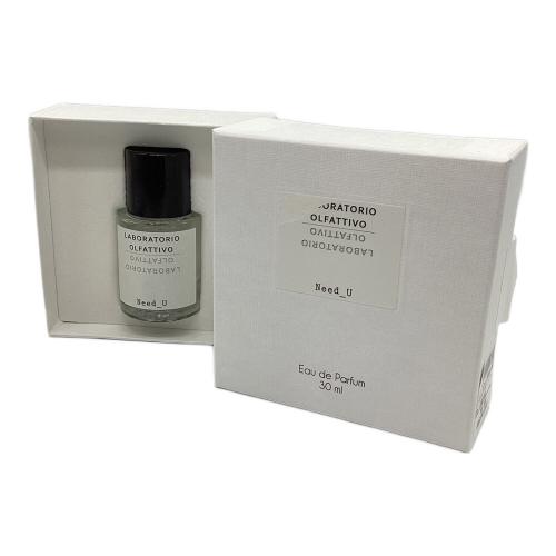 LABORATORIO OLFATTIVO (ラボラトリオ・オルファティーボ) オードパルファム 30ml ニードユー