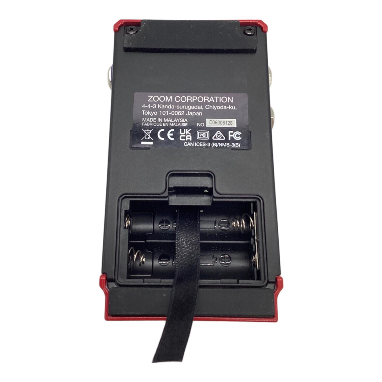 ZOOM MS-60B+ マルチエフェクター ZOOM MS-60B+ MultiStomp ストンプボックス マルチエフェクター