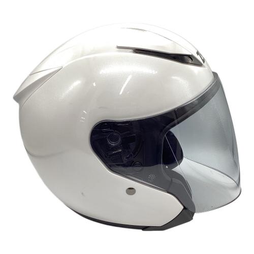 ZENITH (ゼニス) バイク用ヘルメット SIZE M(57cm) ホワイト 2025年2月製 PSCマーク(バイク用ヘルメット)有