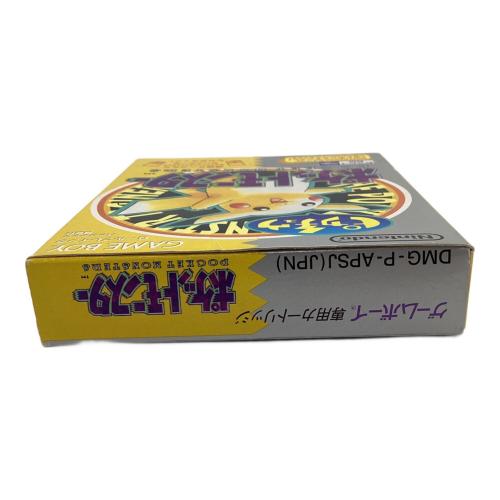 ゲームボーイ用ソフト ポケットモンスター -