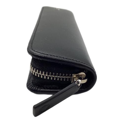 MONTBLANC (モンブラン) ペンケース ブラック 101872 ペンポーチ ジップ レザー