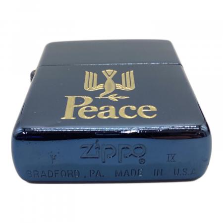 PEACE (ピース) ZIPPO ケース付き 1993年6月｜トレファクONLINE