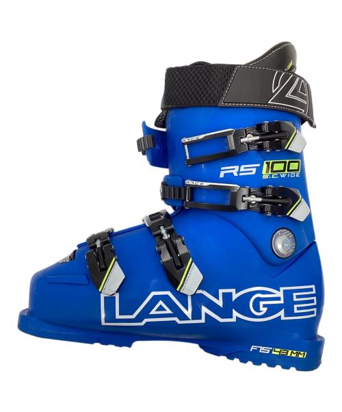 LANGE (ラング) スキーブーツ ブルー サイズ:27-27.5