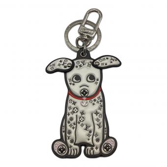 LOUIS VUITTON (ルイ ヴィトン) キーリング @ Π M00746 ポルトクレ・ダルメシアン CX2242