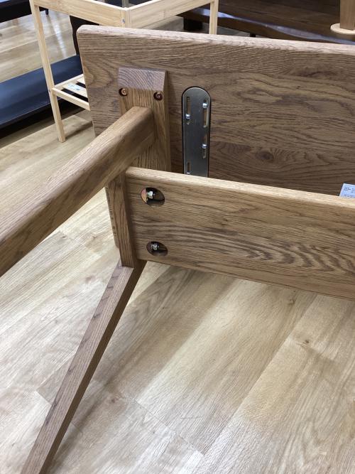 UNICO (ウニコ) カフェテーブル ナチュラル ADDAY cafe table W1000