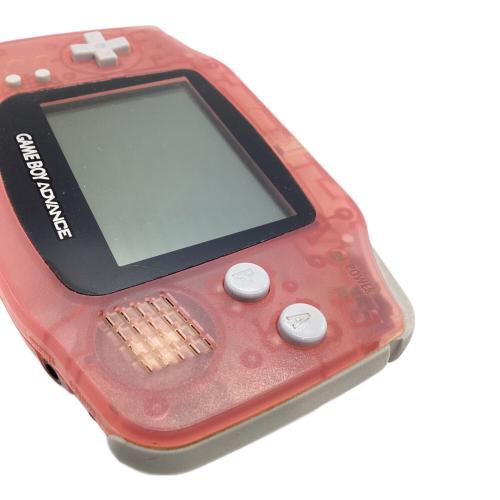Nintendo (ニンテンドー) GAMEBOY ADVANCE AGB-001 クリアピンク
