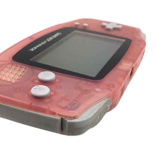 Nintendo (ニンテンドー) GAMEBOY ADVANCE AGB-001 クリアピンク
