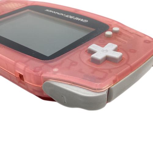 Nintendo (ニンテンドー) GAMEBOY ADVANCE AGB-001 クリアピンク