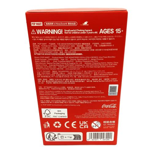 ラブブ THE MONSTERS コカ・コーラ シリーズ キャラクターグッズ