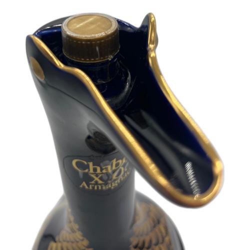 シャボー (CHABOT) アルマニャック XO グース青陶器 700ml 重量約1450g