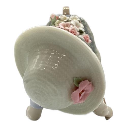 LLADRO (リヤドロ) 陶器 花車 Wheelbarrow With Flowers