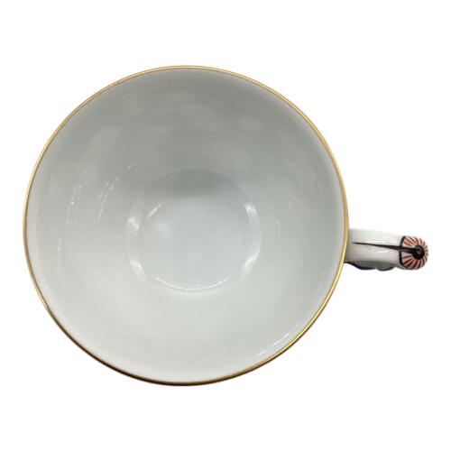 Herend (ヘレンド) カップ&ソーサー Prunier famille noir colore 黒地紅梅