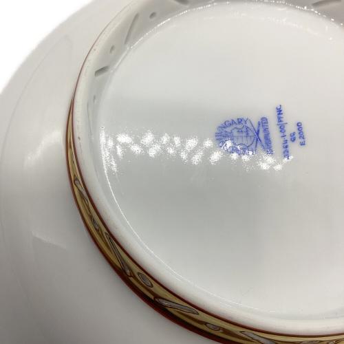 Herend (ヘレンド) カップ&ソーサー Prunier famille noir colore 黒地紅梅