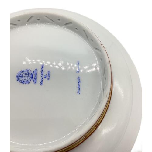 Herend (ヘレンド) カップ&ソーサー Prunier famille noir colore 黒地紅梅