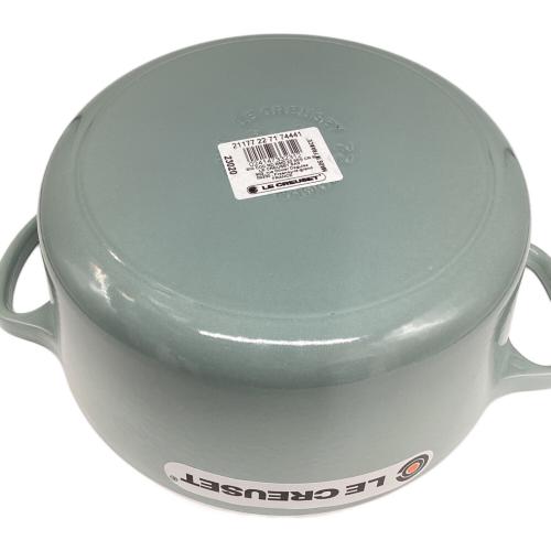 LE CREUSET (ルクルーゼ) 両手鍋 シーソルト ココット・ロンド