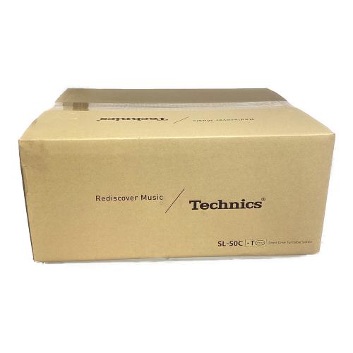 Technics (テクニクス) レコードプレーヤー SL-50C-T 2025年製
