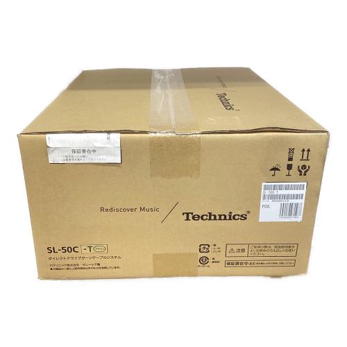 Technics (テクニクス) レコードプレーヤー SL-50C-T 2025年製