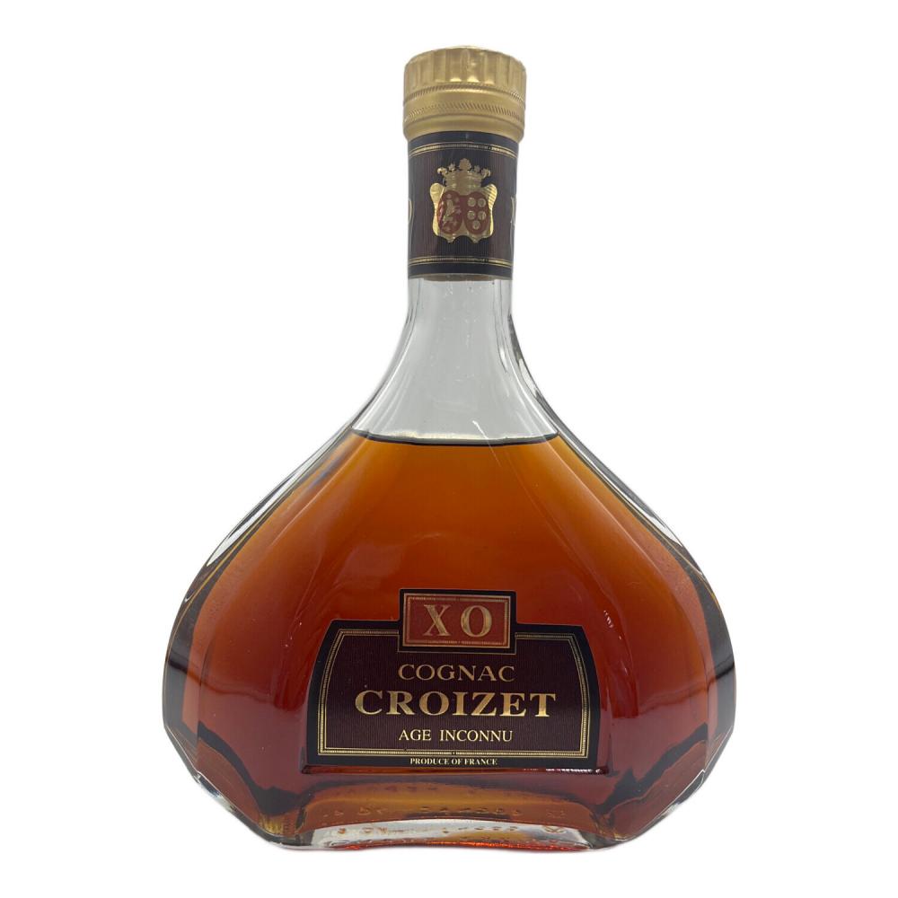 【未開封】クロアーゼ アージュ アンコニュ コニャック ブランデー 700ml CROIZET CROIZET クロアーゼ ブランデー コニャック 700ml 40％ 未開栓