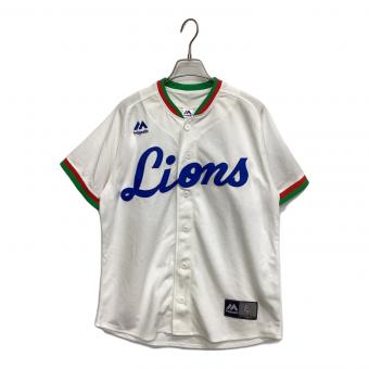 埼玉西武ライオンズ (サイタマセイブライオンズ) 応援グッズ JM08-SL-9002-WH-MD 未使用 タグ付き SIZE M