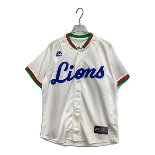 埼玉西武ライオンズ (サイタマセイブライオンズ) 応援グッズ JM08-SL-9002-WH-MD 未使用 タグ付き SIZE M