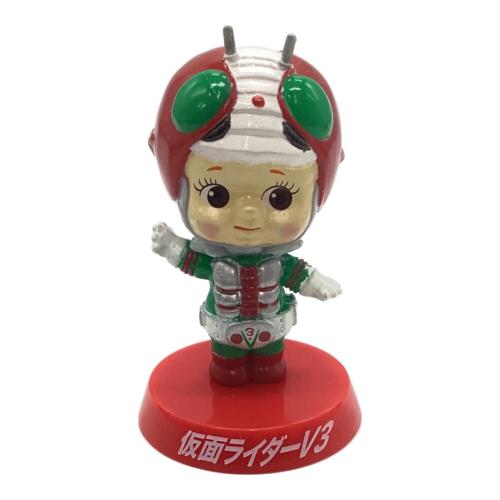 キューピー 首振りフィギュアセット フィギュア 仮面ライダーV3/2号/アマゾン/ライダーマン
