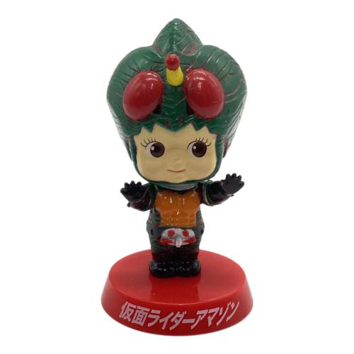 キューピー 首振りフィギュアセット フィギュア 仮面ライダーV3/2号/アマゾン/ライダーマン