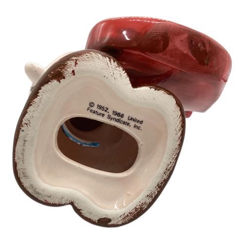 SNOOPY (スヌーピー) 貯金箱 ライナス/塗装ハゲ有