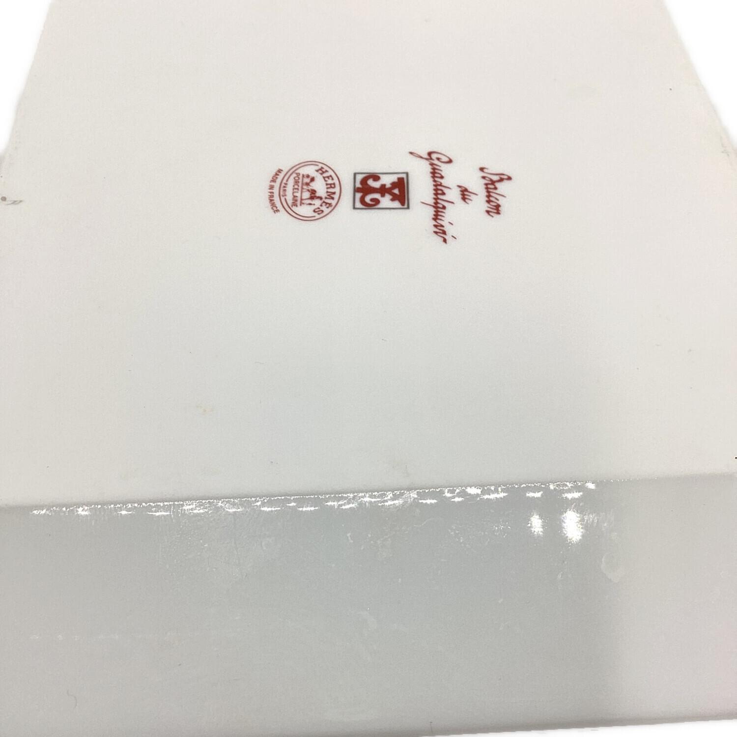 HERMES (エルメス) スクエアプレート 15㎝ ガダルキヴィール