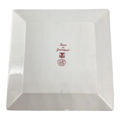 HERMES (エルメス) スクエアプレート 15㎝ ガダルキヴィール