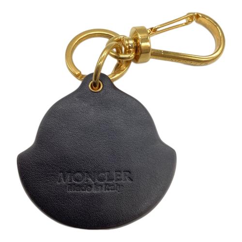 MONCLER (モンクレール) キーホルダー ブラック×ゴールド