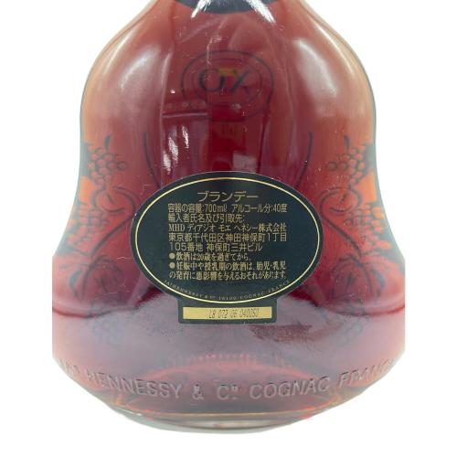 ヘネシー (Hennessy) XO 黒キャップ コニャック 700ml