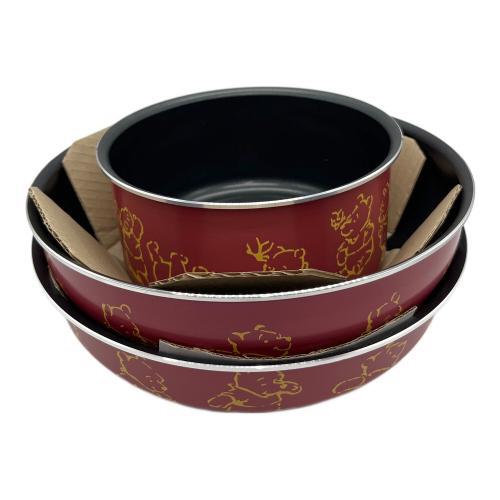 T-Fal (ティファール) フライパンセット L07491 ガス火対応 インジニオ・ネオ くまのプーさん