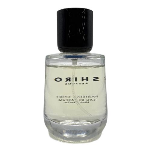 SHIRO (シロ) オードパルファム 50ml 残量80%-99% PARISIAN SHIRT
