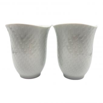 Meissen (マイセン) カップ 波の戯れホワイト