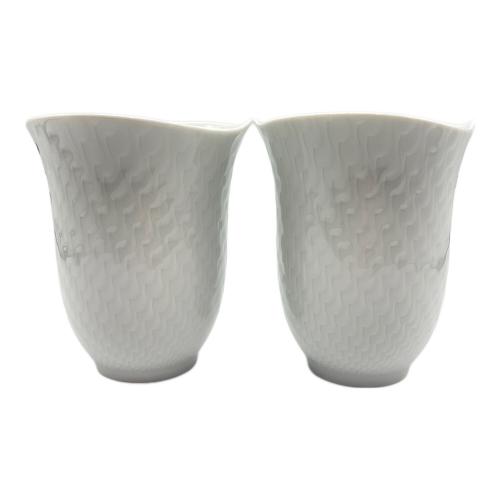 Meissen (マイセン) カップ 波の戯れホワイト