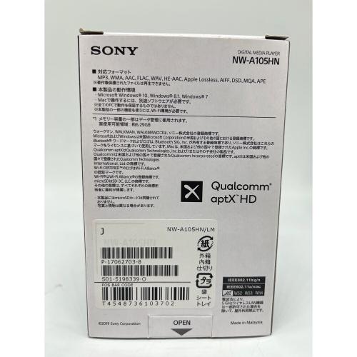 SONY (ソニー) WALKMAN NW-A105HN 16GB