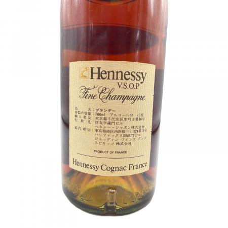 Hennessy（ヘネシー) コニャック VSOP 700ml｜トレファクONLINE