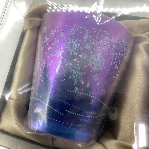 華チタンタンブラー 「雪花」