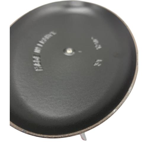Staub (ストウブ) シャロー オーバルホットプレート 31cm ブラック