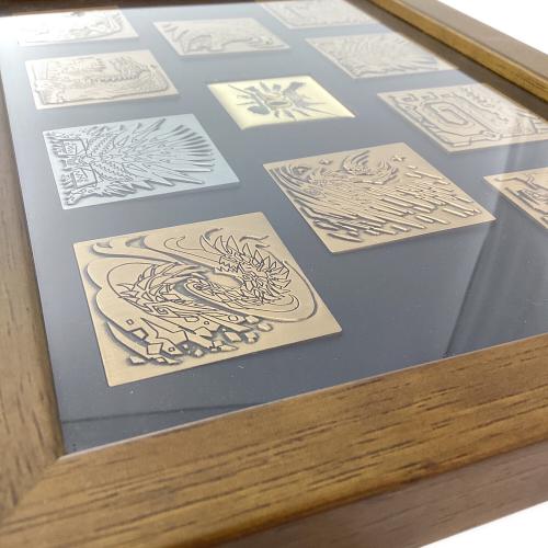 額装ピンズセット モンスターハンター20周年 大狩猟展