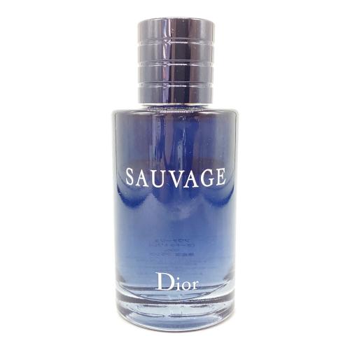 Dior (ディオール) オードトワレ 箱に成分表記有 100ml 残量50%-80% SAUVAGE