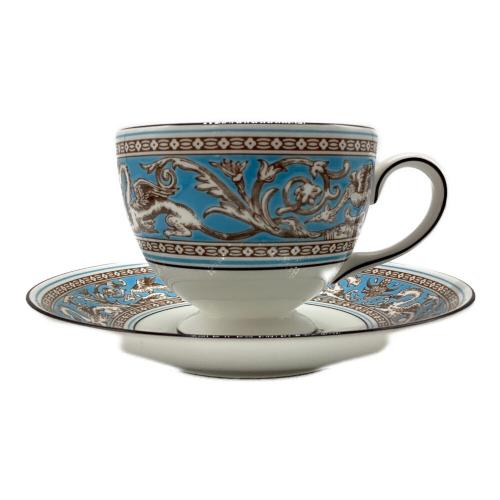 Wedgwood (ウェッジウッド) カップ&ソーサー フロレンティーン・ターコイズ