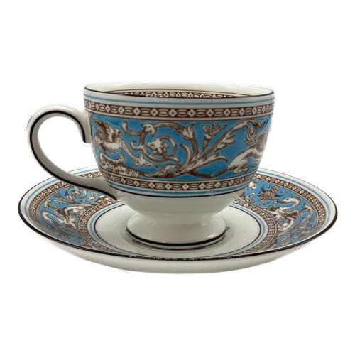 Wedgwood (ウェッジウッド) カップ&ソーサー フロレンティーン・ターコイズ