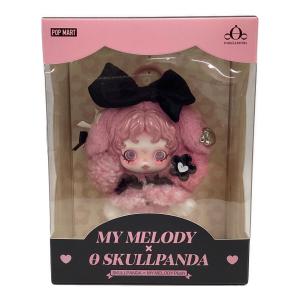 POP MART (ポップマート) SKULLPANDA×MY MELODY ぬいぐるみペンダント ヌイグルミマスコット