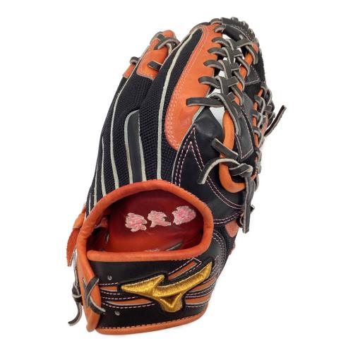 MIZUNO (ミズノ) mizunopro グローブ ブラック×オレンジ
