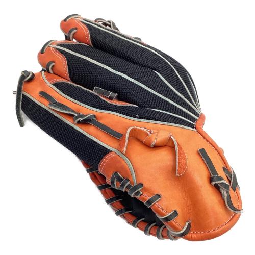 MIZUNO (ミズノ) mizunopro グローブ ブラック×オレンジ